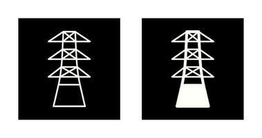 ícone de vetor de torre exclusivo