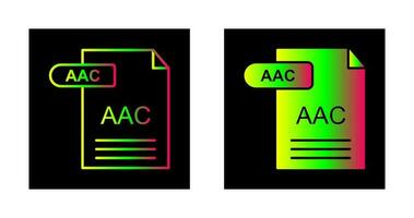 ícone do vetor aac