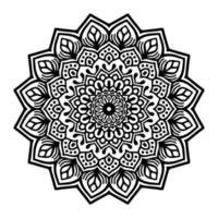 vetor de desenho de mandala decorativa