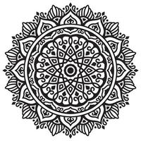 vetor de desenho de mandala decorativa