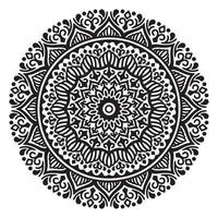 vetor de desenho de mandala decorativa