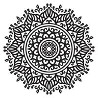 vetor de desenho de mandala decorativa