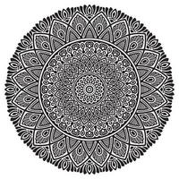 vetor de desenho de mandala decorativa