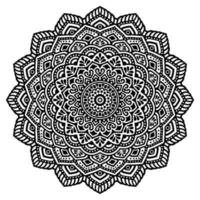 vetor de desenho de mandala decorativa