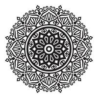 vetor de desenho de mandala decorativa