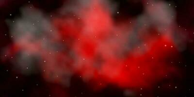 padrão de vetor rosa escuro com estrelas abstratas.