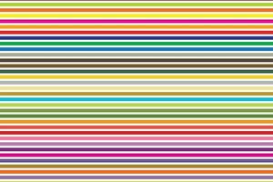 simples abstrato seamlees rainbo diferente colorida horizontal padronizar em branco fundo vetor