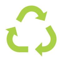 reciclar ícone , Salve  mundo , terra eco vetor