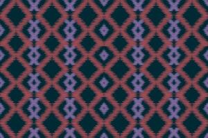 étnico ikat tecido padronizar geométrico estilo.africano ikat bordado étnico oriental padronizar marinha azul fundo. resumo,vetor,illustration.for textura,vestuário,scraf,decoração,tapete,seda. vetor