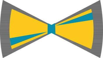 ilustração do arco gravata. vetor