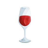 ícone de taça de vinho vetor