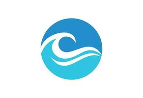 oceano onda logotipo projeto, vetor Projeto modelo