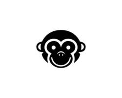 animal macaco logotipo Projeto vetor ilustração.