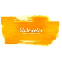 Fundo moderno curso aquarela laranja vetor