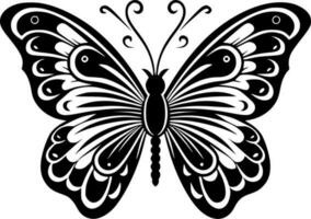borboleta - minimalista e plano logotipo - vetor ilustração