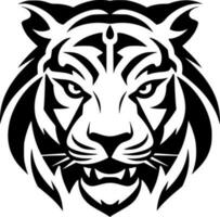 tigre - minimalista e plano logotipo - vetor ilustração