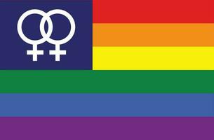 amor é amor, lgbt bandeira, arco Iris cor amor símbolo, orgulho mês dentro junho, vetor ilustração.