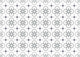 geométrico e flor linha étnico tecido desatado padronizar para pano tapete papel de parede fundo invólucro etc. vetor