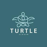 tartaruga logotipo, oceano animal vetor, simples minimalista projeto, símbolo ilustração modelo vetor