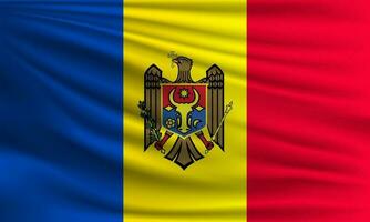 vetor bandeira do Moldova