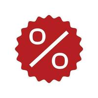 preço cupom ícone - por cento oferta compras, especial oferta promoção lembrete - percentagem preço cupom ícone vetor ilustração