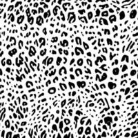 volta motivos e irregular pontos leopardo pele. selvagem animal pele padrões para moda vetor