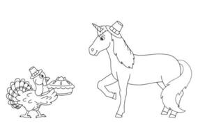 página do livro para colorir para crianças. personagem de estilo de desenho animado. ilustração vetorial isolada no fundo branco. vetor