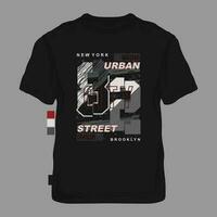 urbano rua plano gráfico, tipografia t camisa, vetor Projeto ilustração, Boa para casual estilo