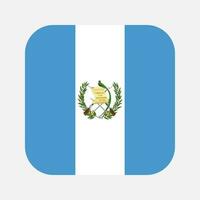 ilustração simples da bandeira da guatemala para o dia da independência ou eleição vetor