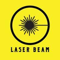 laser viga símbolo vetor