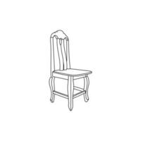 cadeira logotipo isolado vetor ícone, logotipo Projeto estilo, interior, mobília Projeto modelo.