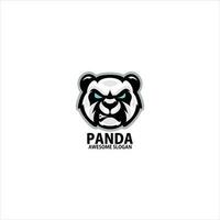 panda Bravo logotipo esport Projeto vetor