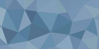 abstrato acinzentado azul geométrico fundo com triângulos vetor