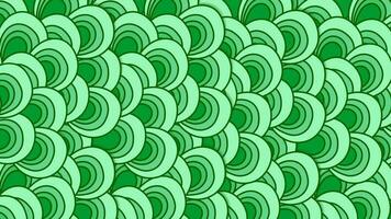 excelente abstrato verde fundo com rabisco linhas. vetor ilustração