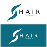 logotipo de tratamento de cabelo logotipo de transplante de cabelo, ilustração de design de imagem vetorial de logotipo de remoção vetor