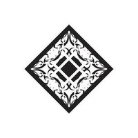 ícone de tatuagem étnica tribal ilustração vetorial logotipo vetor