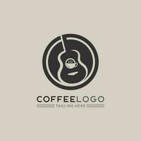 modelo de logotipo de xícara de café vetor