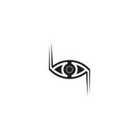 olho ícone e visão Projeto logotipo isolado placa símbolo vetor intuição e espiritualidade