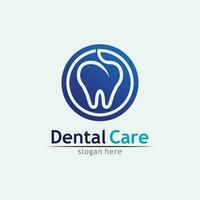 ilustração em vetor modelo logotipo dental