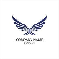 falcon logo template vector