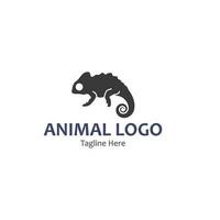 vetor animal lagarto salamandra lagartixa crocodilo e répteis logotipo