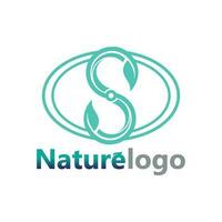 vetor de design de logotipo de folha para modelo de símbolo de natureza editável, ícone de vetor de elemento de natureza de ecologia de logotipo de folha verde.