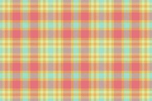 fundo xadrez padronizar do vetor têxtil tartan com uma desatado Verifica textura tecido.