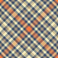 xadrez textura desatado do tartan tecido padronizar com uma vetor fundo Verifica têxtil.