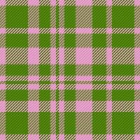 fundo xadrez verificar. têxtil vetor padronizar. tecido textura desatado tartan.