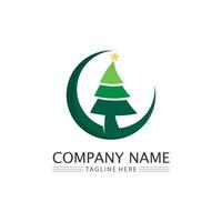 logotipo e símbolo de natal ilustração imagem ícone vector design e símbolo