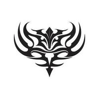 ícone de tatuagem étnica tribal ilustração vetorial logotipo vetor