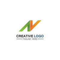 n fonte do logotipo empresa logotipo negócio e letra inicial n desenho vetor e letra para logotipo