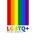 orgulho lgbt elemento grampo arte colorida arco Iris lgbtq orgulho celebração ícone bandeira vetor