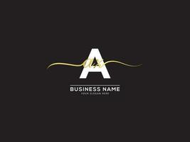 assinatura aaz logotipo ícone, criativo aaz luxo logotipo ícone vetor arte